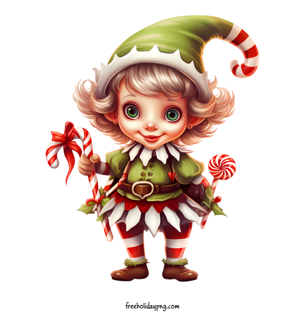 Transparent Christmas Christmas elf cute funny for Christmas elf for Christmas