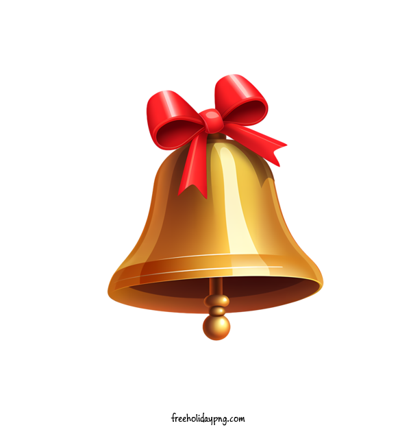 Transparent Christmas Christmas Bell golden bell bow for Christmas Bell for Christmas