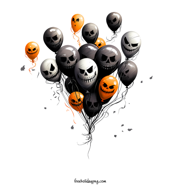 Transparent Halloween Halloween balloons pumpkins balloons for Halloween balloons for Halloween