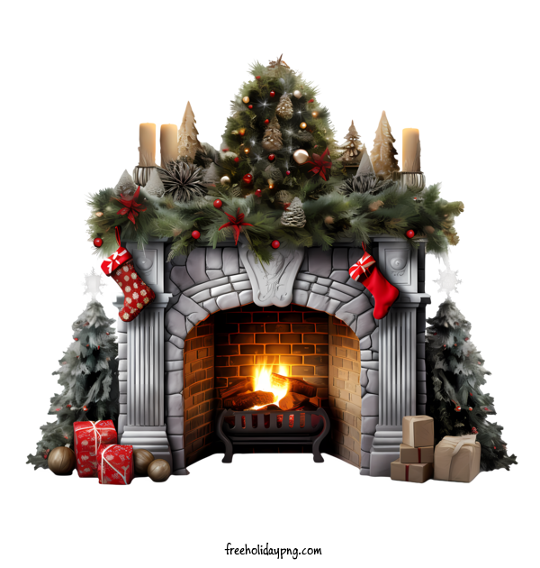 Transparent Christmas Christmas fireplace fireplace christmas for Christmas fireplace for Christmas