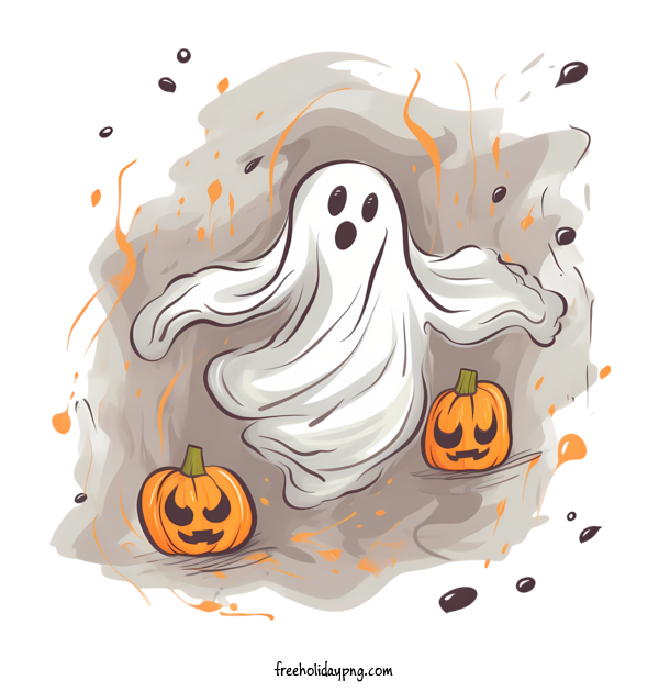 Transparent Halloween Halloween Ghost ghost pumpkin for Halloween Ghost for Halloween