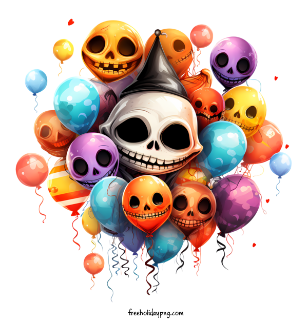 Transparent Halloween Halloween balloons balloons jack skellington for Halloween balloons for Halloween