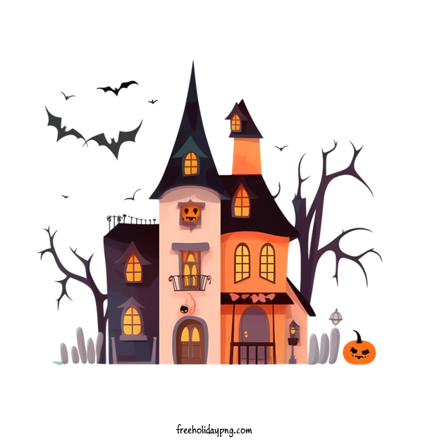 Transparent Halloween Halloween Haunted House halloween ghost for Halloween Haunted House for Halloween