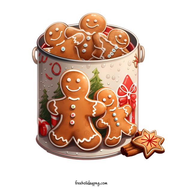Transparent Gingerbread Cookie Day Gingerbread man gingerbread cookies for Christmas cookie for Gingerbread Cookie Day