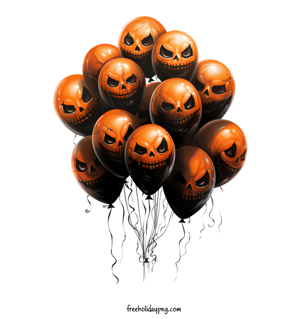 Transparent Halloween Halloween balloons orange balloons for Halloween balloons for Halloween