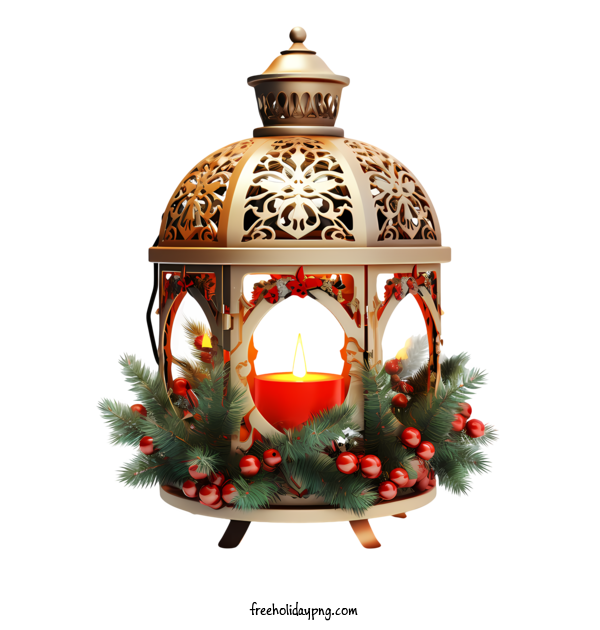 Transparent Christmas Christmas lantern candle lantern for Christmas lantern for Christmas