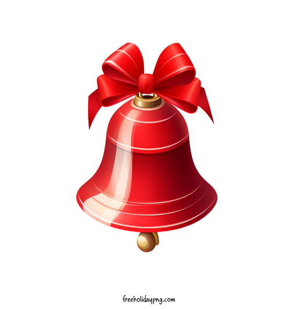 Transparent Christmas Christmas Bell bell red for Christmas Bell for Christmas