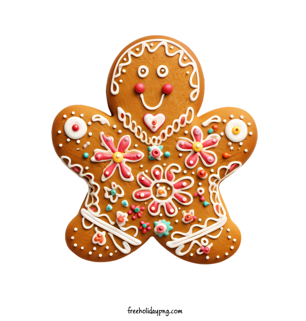 Transparent Gingerbread Cookie Day Gingerbread man christmas cookie gingerbread man for Christmas cookie for Gingerbread Cookie Day