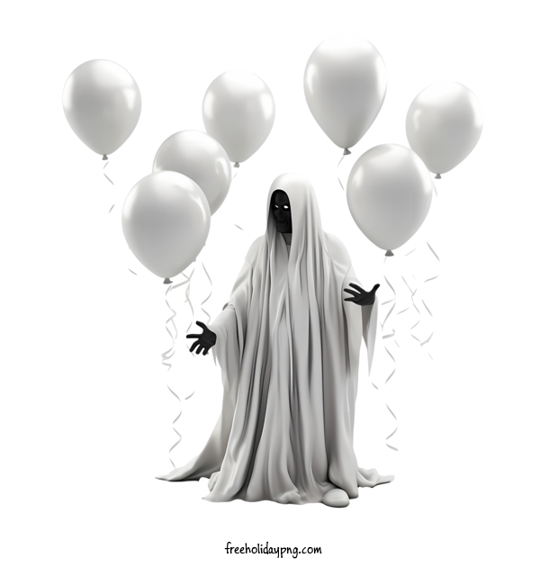 Transparent Halloween Halloween balloons ghost white balloons for Halloween balloons for Halloween