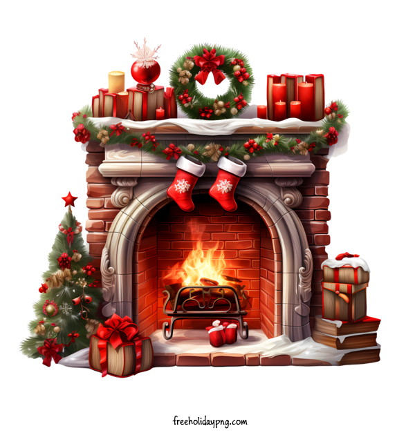 Transparent Christmas Christmas fireplace fireplace christmas for Christmas fireplace for Christmas
