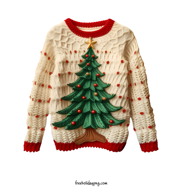 Transparent Christmas Christmas Sweater sweater knitted for Christmas Sweater for Christmas
