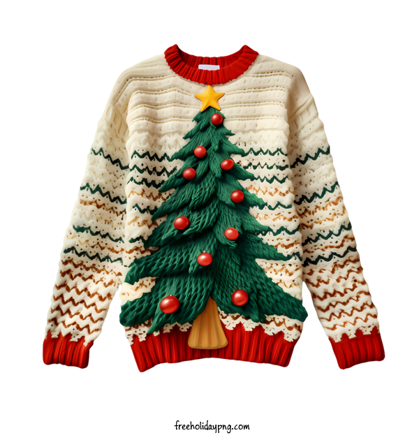 Transparent Christmas Christmas Sweater christmas tree knit for Christmas Sweater for Christmas