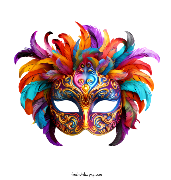 Transparent Brazilian Carnival carnival festival mask mardi gras mask carnival mask for carnival festival mask for Brazilian Carnival