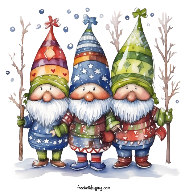 Transparent Christmas Christmas Gnome gnomes winter for Christmas Gnome for Christmas