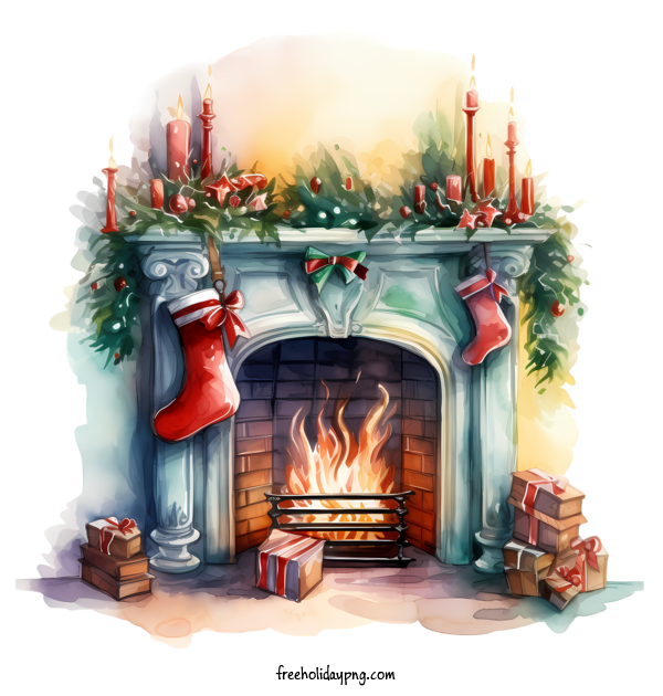 Transparent Christmas Christmas fireplace christmas fireplace for Christmas fireplace for Christmas