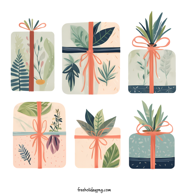 Transparent Christmas Christmas present tropical plants gifts for Christmas present for Christmas