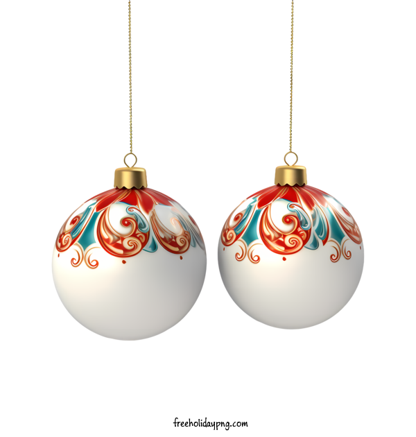 Transparent Christmas Christmas ball christmas ornament red and white ornament for Christmas ball for Christmas