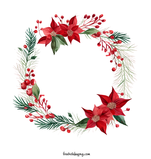 Transparent Christmas Christmas frame Christmas wreath holiday wreath for Christmas frame for Christmas