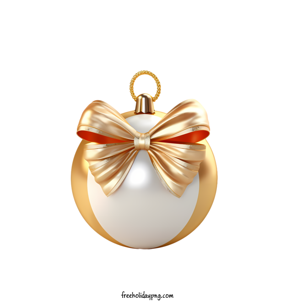 Transparent Christmas Christmas ball gold bow for Christmas ball for Christmas