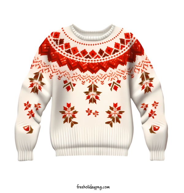 Transparent Christmas Christmas Sweater sweater embroidered for Christmas Sweater for Christmas