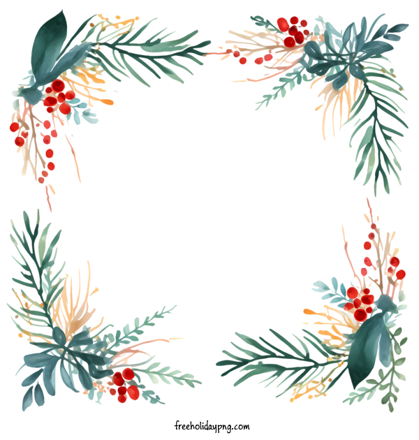 Transparent Christmas Christmas frame Christmas wreath floral arrangement for Christmas frame for Christmas