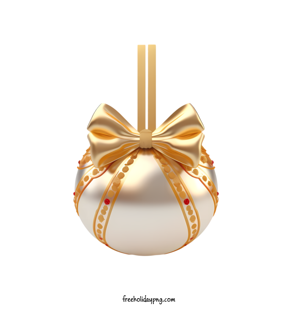 Transparent Christmas Christmas ball gold bow for Christmas ball for Christmas