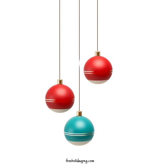 Transparent Christmas Christmas ball round red for Christmas ball for Christmas