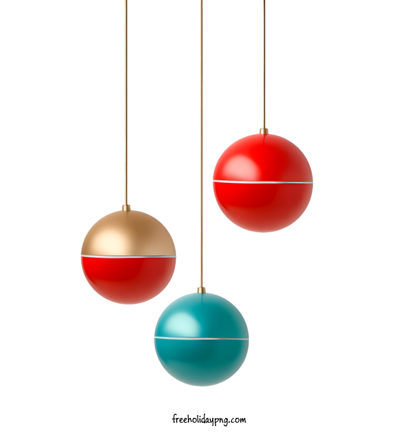 Transparent Christmas Christmas ball red blue for Christmas ball for Christmas