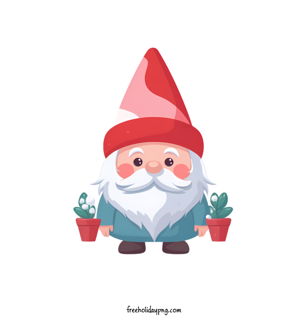 Transparent Christmas Christmas Gnome garden gnome mischievous for Christmas Gnome for Christmas