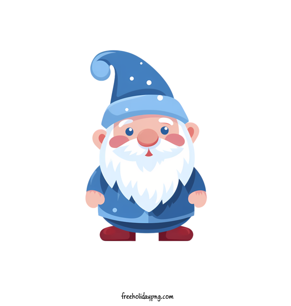 Transparent Christmas Christmas Gnome gnome blue for Christmas Gnome for Christmas