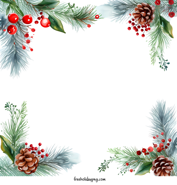 Transparent Christmas Christmas frame Christmas wreath winter for Christmas frame for Christmas