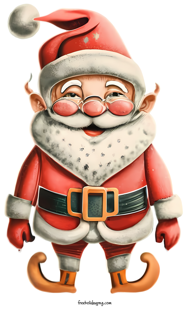 Transparent Christmas Christmas Santa Claus santa for Santa Claus for Christmas