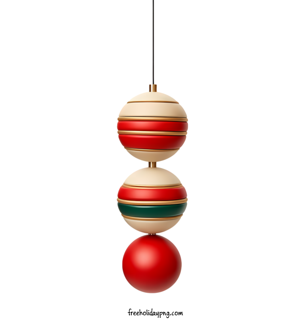 Transparent Christmas Christmas ball ornament red and white for Christmas ball for Christmas