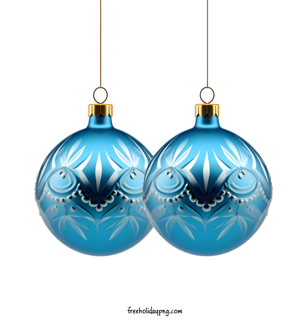 Transparent Christmas Christmas ball Blue ornaments Hanging decorations for Christmas ball for Christmas
