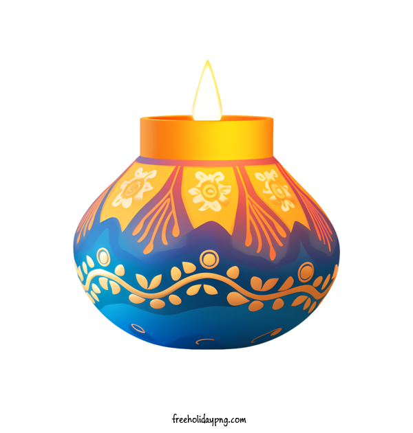 Transparent diwali diwali lamp candle flame for diwali lamp for Diwali