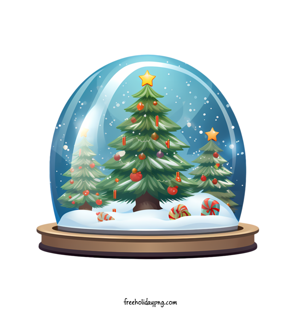 Transparent Christmas Christmas Snowball Christmas tree snow for Christmas Snowball for Christmas