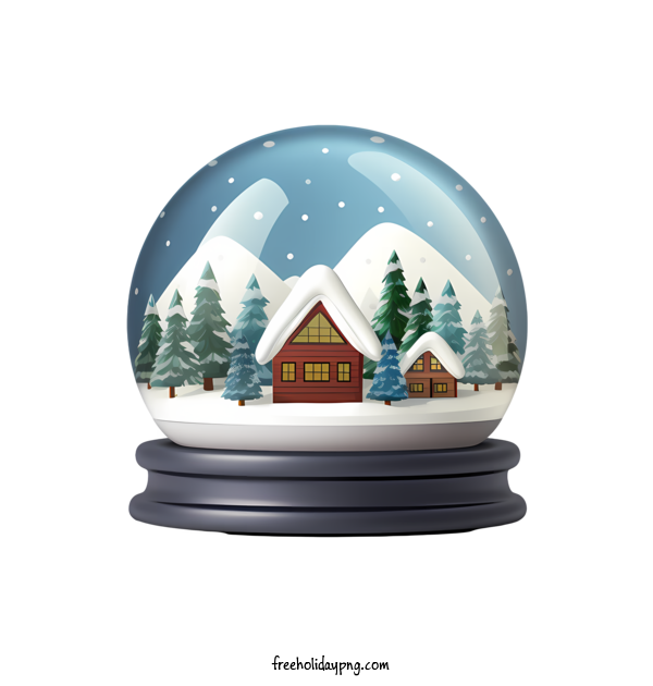 Transparent Christmas Christmas Snowball house snow for Christmas Snowball for Christmas
