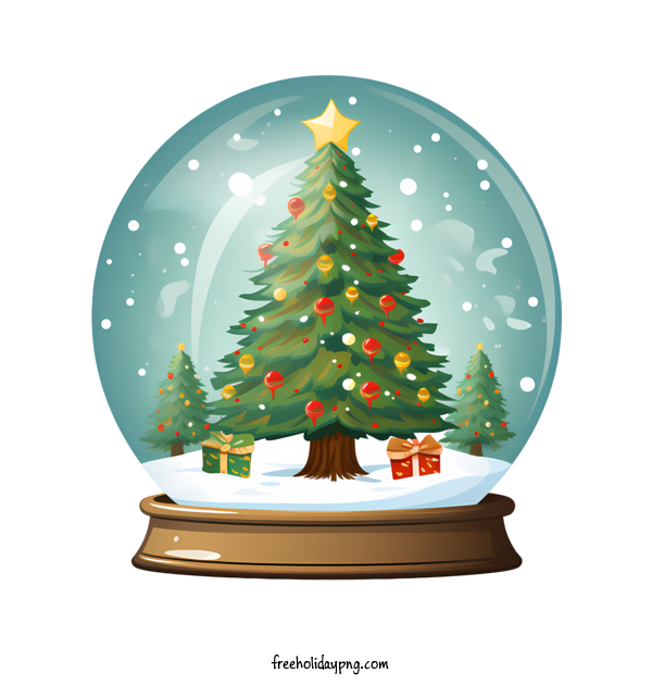 Transparent Christmas Christmas Snowball christmas tree snow globe for Christmas Snowball for Christmas