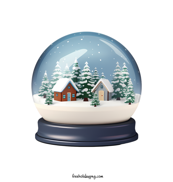 Transparent Christmas Christmas Snowball winter village snow globe for Christmas Snowball for Christmas