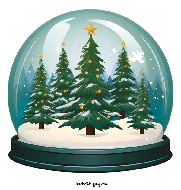 Transparent Christmas Christmas Snowball christmas trees snow globe for Christmas Snowball for Christmas