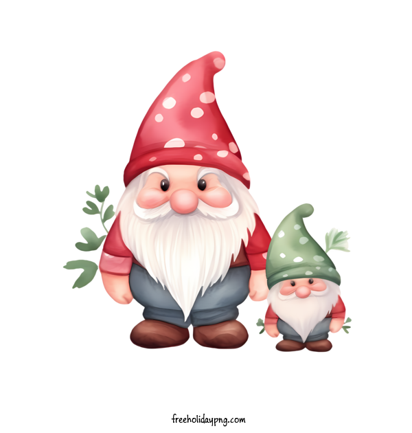 Transparent Christmas Christmas Gnome gnome gardener for Christmas Gnome for Christmas