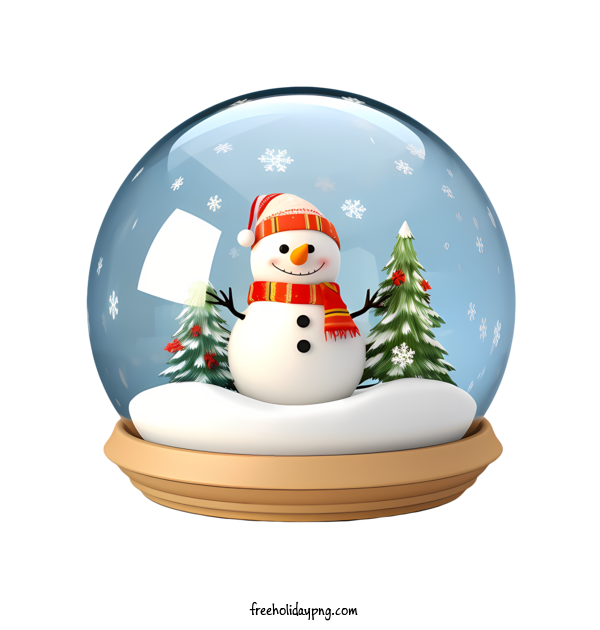 Transparent Christmas Christmas Snowball snowman snow for Christmas Snowball for Christmas