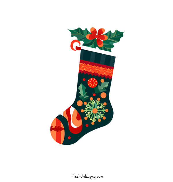 Transparent Christmas Christmas stocking christmas sock holiday sock for Christmas stocking for Christmas