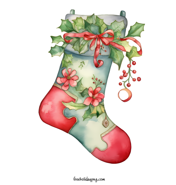 Transparent Christmas Christmas stocking christmas sock for Christmas stocking for Christmas