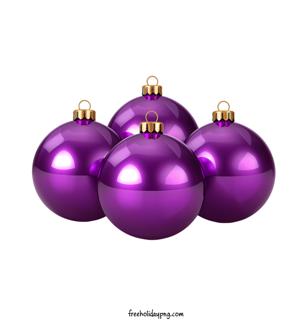 Transparent Christmas Christmas ball purple ornaments round ornaments for Christmas ball for Christmas