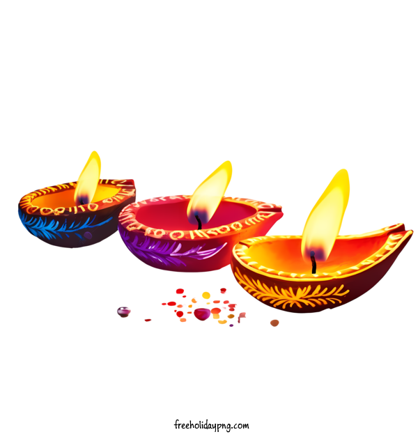 Transparent Diwali Diwali Lamp colorful diy for Diwali Lamp for Diwali