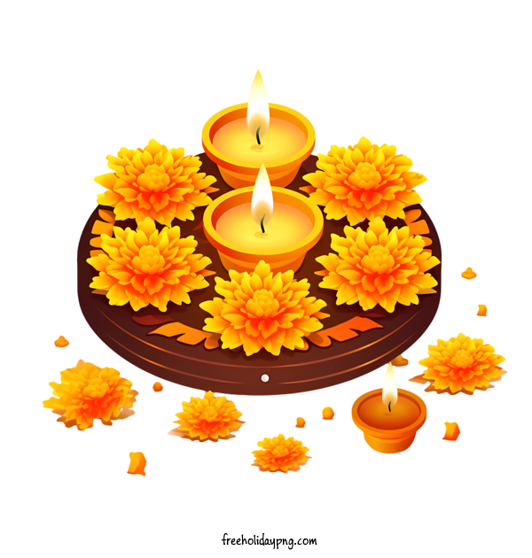 Transparent Diwali Diwali Lamp diyas floral arrangement for Diwali Lamp for Diwali