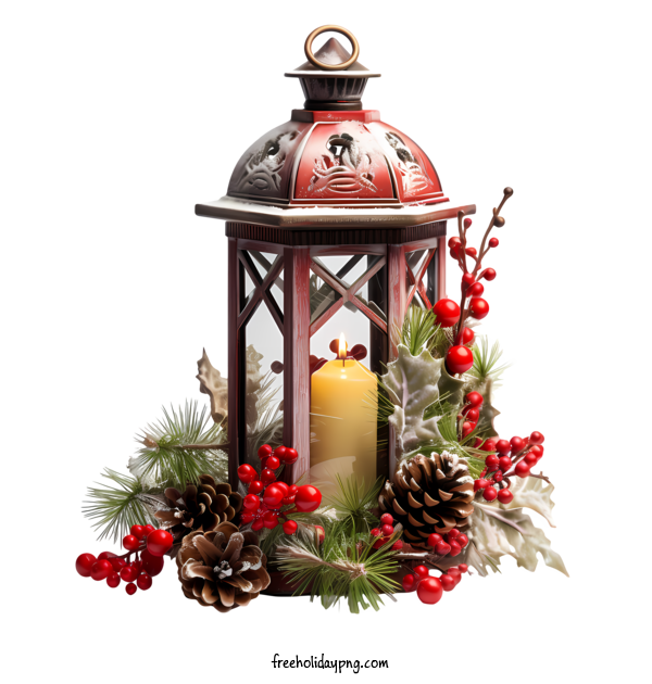 Transparent Christmas Christmas lantern christmas decorations candle for Christmas lantern for Christmas