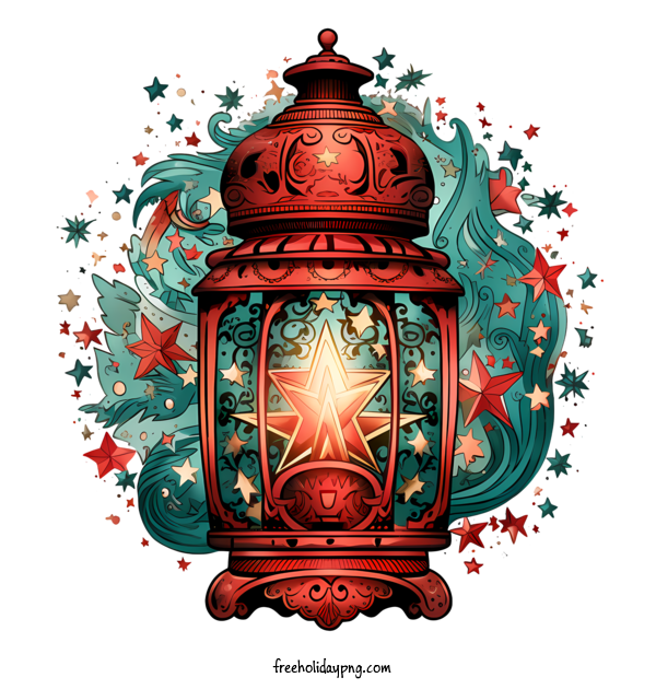 Transparent Christmas Christmas lantern lantern decorative for Christmas lantern for Christmas
