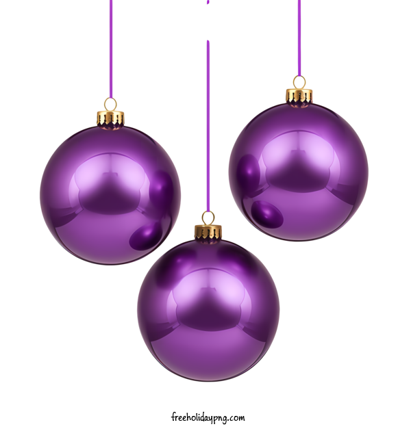 Transparent Christmas Christmas ball Purple ornament hanging ornament for Christmas ball for Christmas